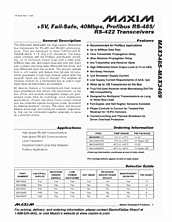 DataSheet MAX3466 pdf